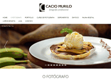 Tablet Screenshot of caciomurilo.com.br